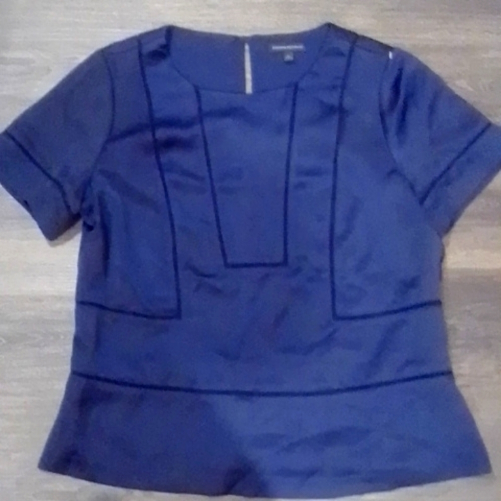 Navy blouse